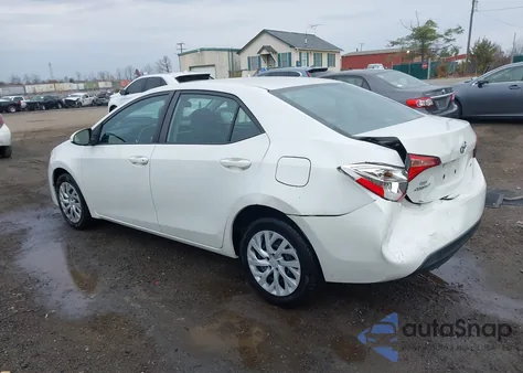 2017 Toyota Corolla Le из США, поврежденный, VIN 5YFBURHE4HP591128